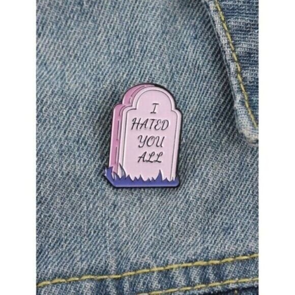 3/20 Hated You All Enamel Pin - Picture 1 of 1